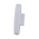 White PVC DWV Plug 