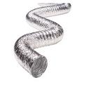 6 in. x 25 ft. Silver Uninsulated Flexible Air Duct