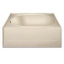 Aquarius Industries White 60 x 42 in. Soaker Alcove Bathtub Right Drain 