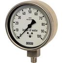 WIKA 2-1/2 x 1/4 in. MNPT Lower Mount Stainless Steel Pressure Gauge 