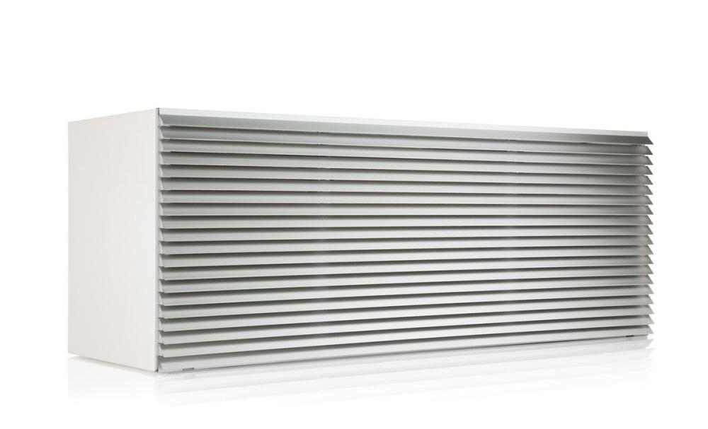 Friedrich Air Conditioning Grey Aluminum Outdoor Louvered Packaged with Terminal Air Conditioner 