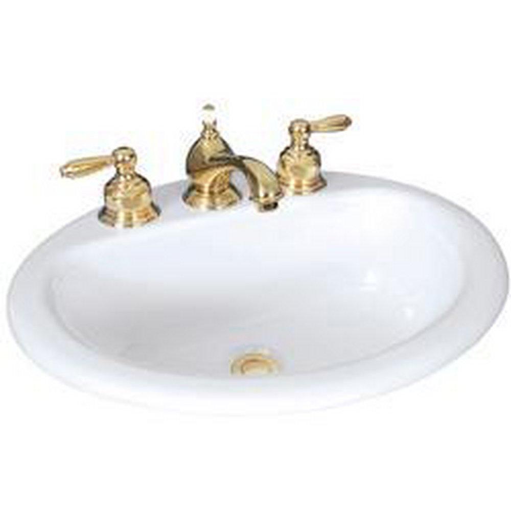 Mansfield Plumbing Products White Drop-in Basin 
