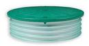 24 in. Domed Lid for Septic Tank Riser in Green