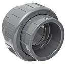 2-1/2 in. Socket Straight Schedule 80 PVC Union with FKM O-Ring Seal