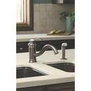 KOHLER Vibrant&reg; Brushed Nickel Single Handle Kitchen Faucet 