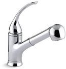 KOHLER Polished Chrome Single Handle Kitchen Faucet 