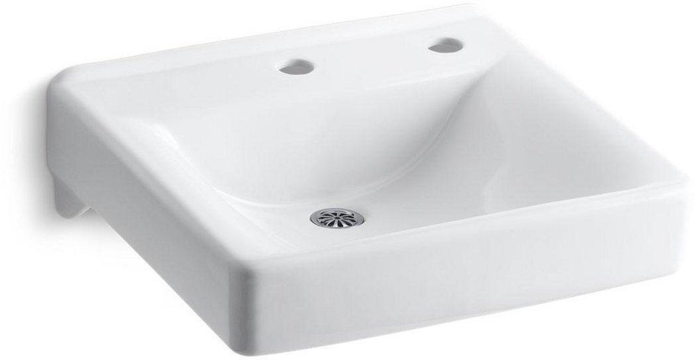 KOHLER White Wall Mount Basin 