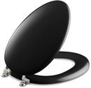 KOHLER Black Black&trade; Elongated Closed Front with Cover 