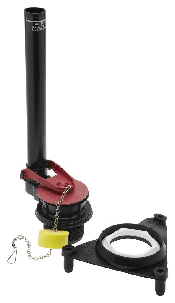 KOHLER Black Tank Flush Valve Kit in Black 