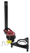 KOHLER Black Tank Flush Valve Kit in Black 