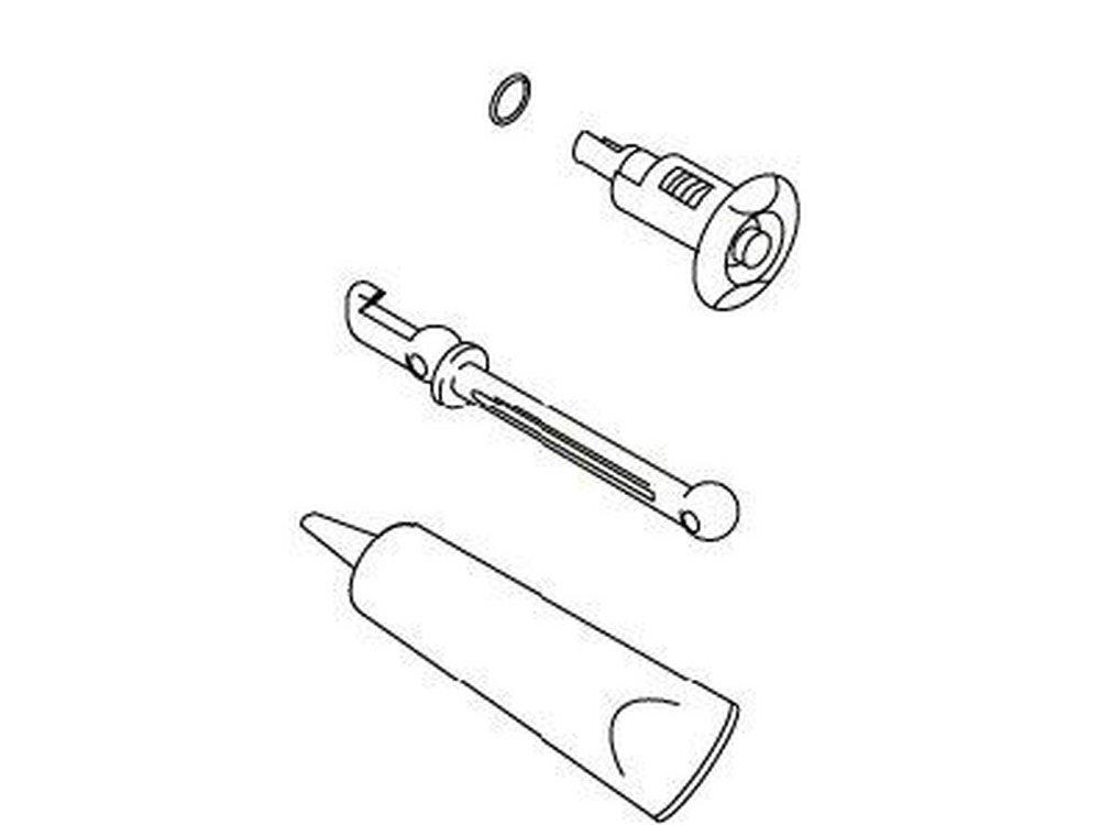 KOHLER White Trim Ring Kit 
