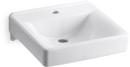 KOHLER White Wall Mount Basin 