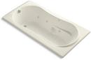 72 x 36 in. Whirlpool Drop-In Bathtub with Reversible Drain in Biscuit