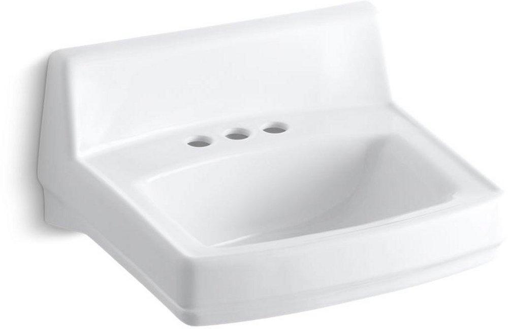 KOHLER White Wall Mount Basin 