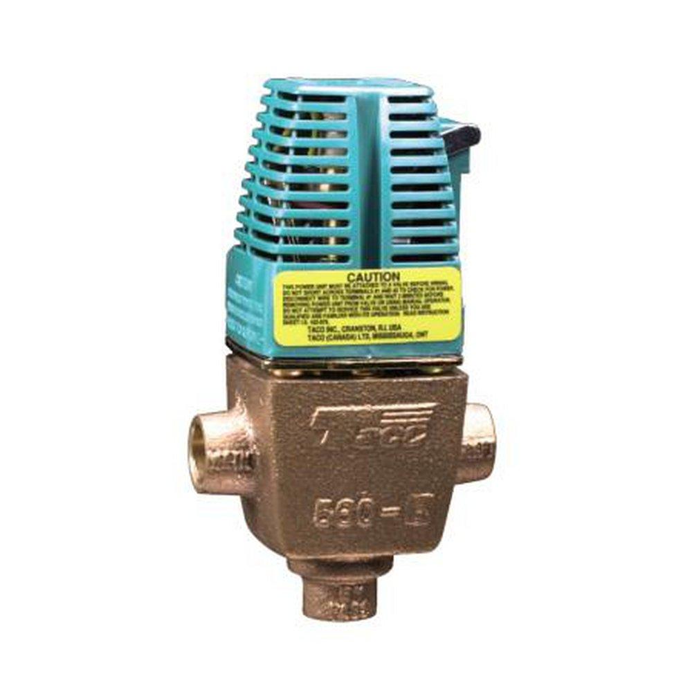 Taco 125 psi 3-Way Sweat Zone Valve 