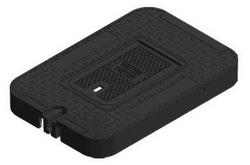 15 in. Plastic Flush Cover