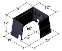 12 in. Jumbo Irrigation Control Valve Meter Box