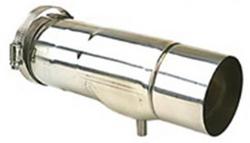 3 in. Stainless Steel Drain Pipe Horizontal