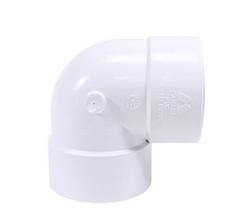 3 in. Hub Solvent Weld Sewer SDR 35 PVC 90 Degree Elbow