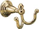 2 Robe Hook in Brilliance Polished Brass