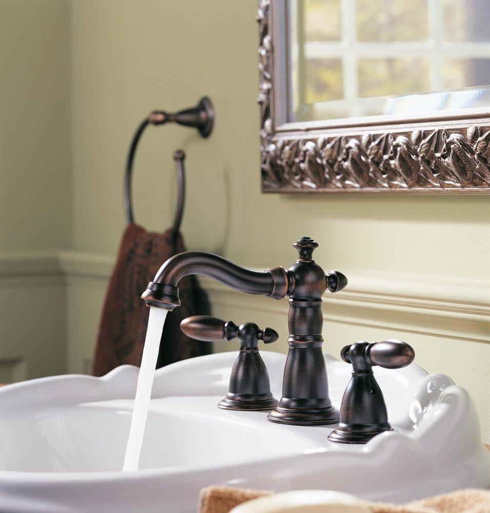 Delta Faucet Venetian Bronze Round Open Towel Ring 