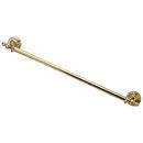 24 in. Towel Bar in Polished Brass