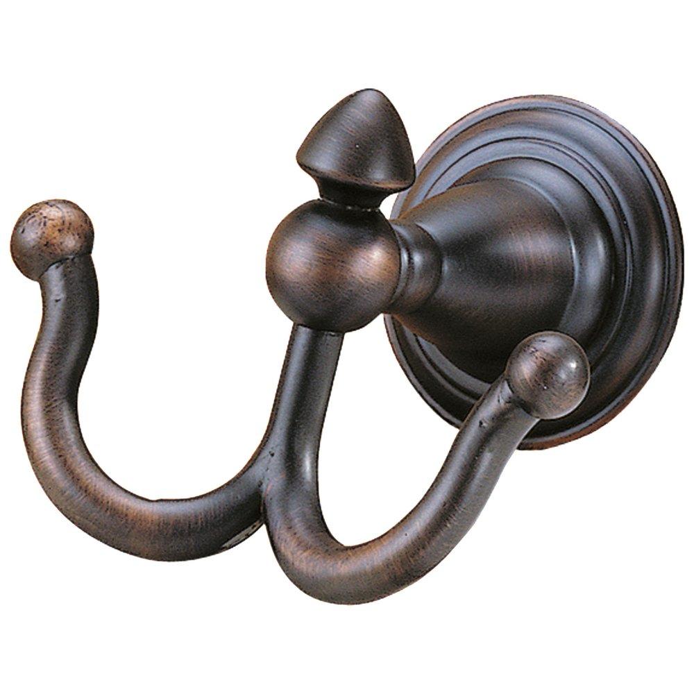 Delta Faucet Venetian Bronze 2-Hook Robe Hook 