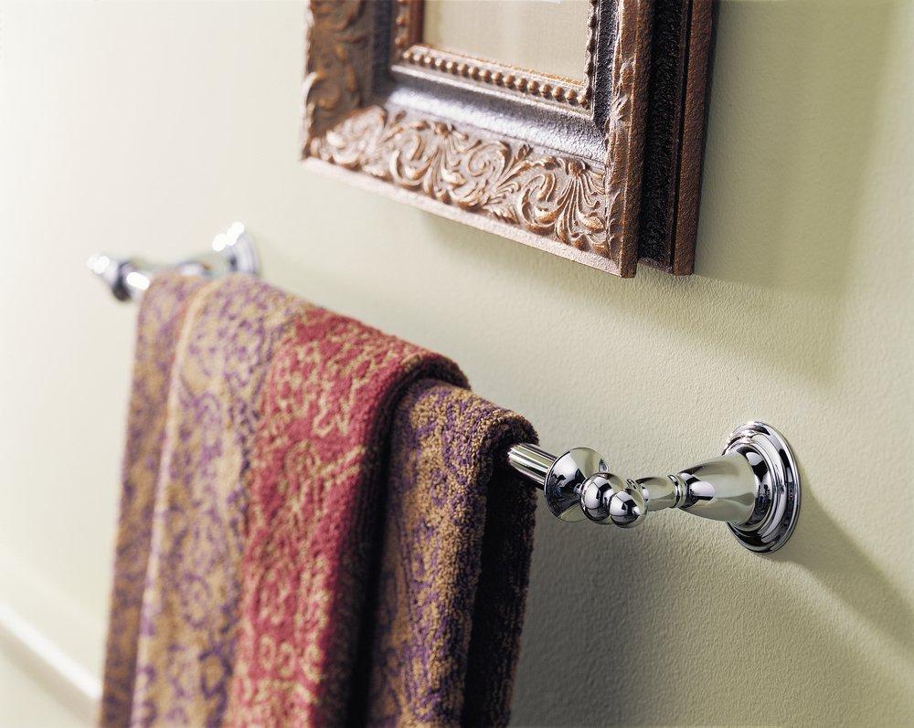 Delta Faucet Polished Brass 18 in. Towel Bar 