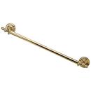 18 in. Towel Bar in Polished Brass