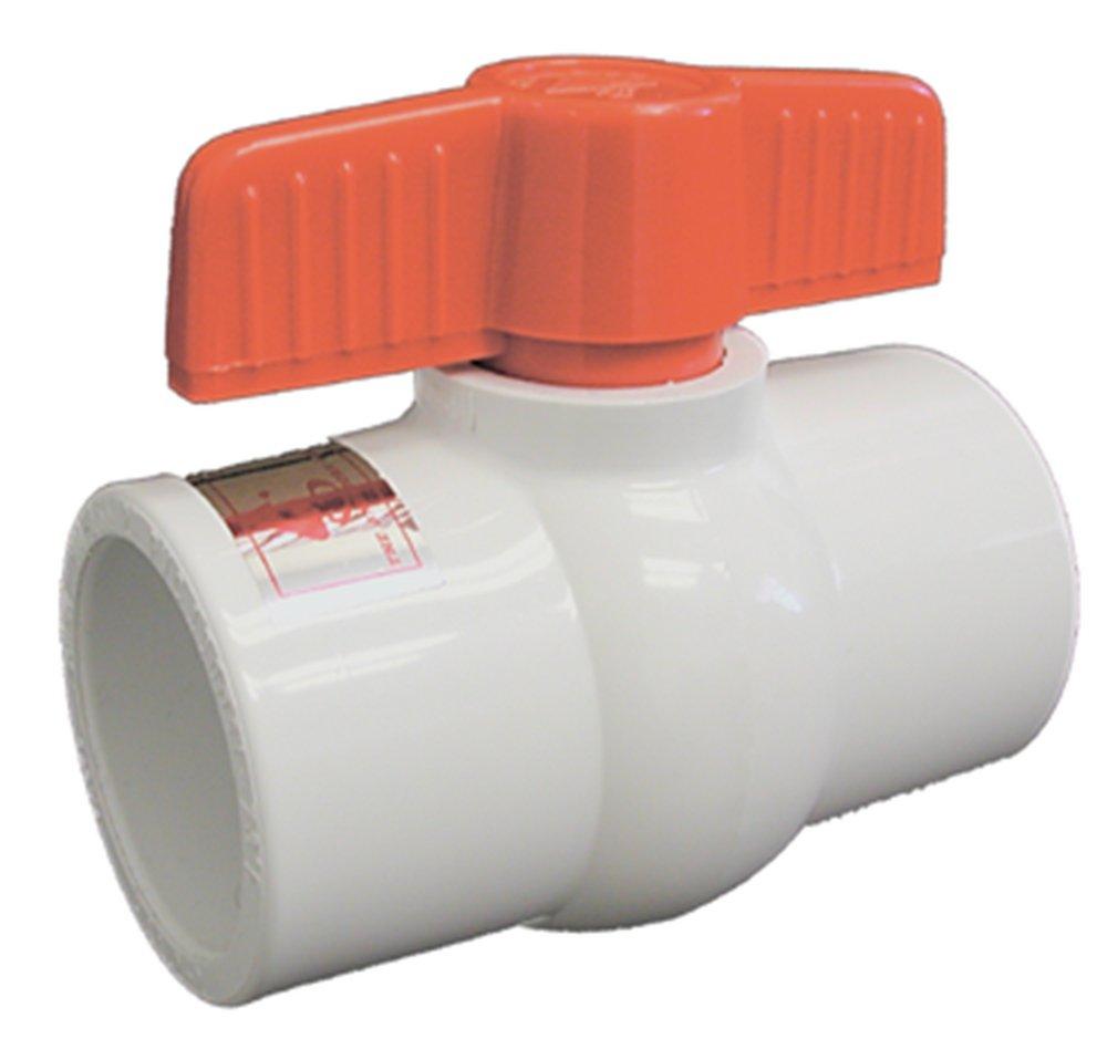 Harvard White Plastic Threaded 150# Ball Valve 
