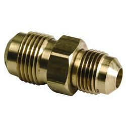 1/2 x 3/8 in. OD Tube Brass Reducing Union