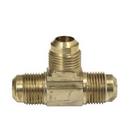 1/2 in. OD Tube Brass Flare Tee with Nut