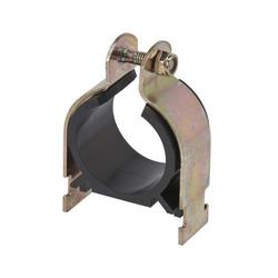 4-1/8 in. Yellow Zinc Plated Copper & O.D. Cushioned Strut Pipe Clamp