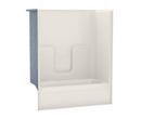 Aker by MAAX Biscuit 60 x 33 in. Tub and Shower with Right Hand Drain 