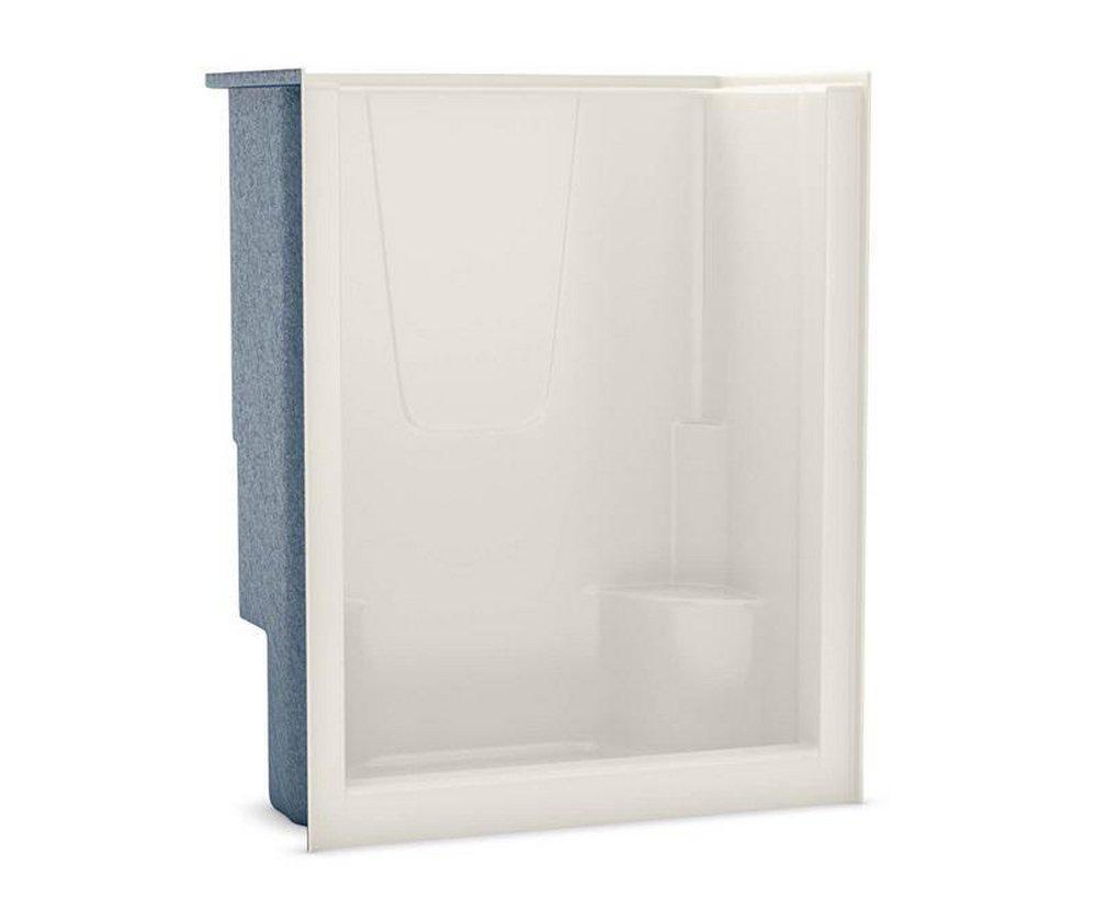 Aker by MAAX Biscuit 48 x 48 in. Shower with Two Seats 
