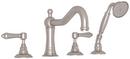 ROHL&reg; Satin Nickel Two Handle Roman Tub Faucet 