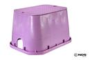 14 x 19 in. Meter Valve Box with Cover in Purple