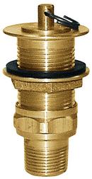 Brass Sink Plug With 1 Tailpiece