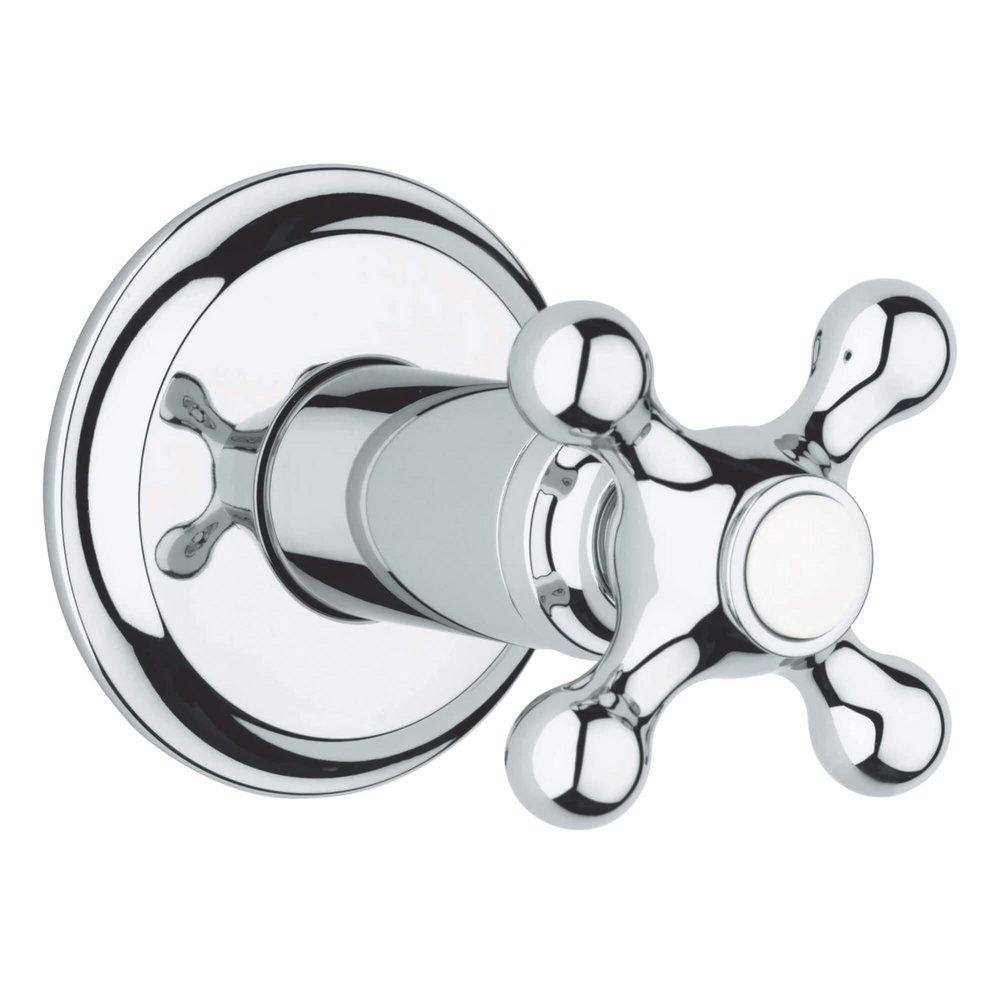 GROHE StarLight® Chrome Single Handle Bathtub & Shower Faucet (Trim Only) 