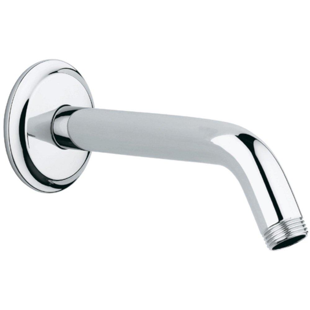 GROHE StarLight&reg; Chrome Threaded Shower Arm Only with Flange 