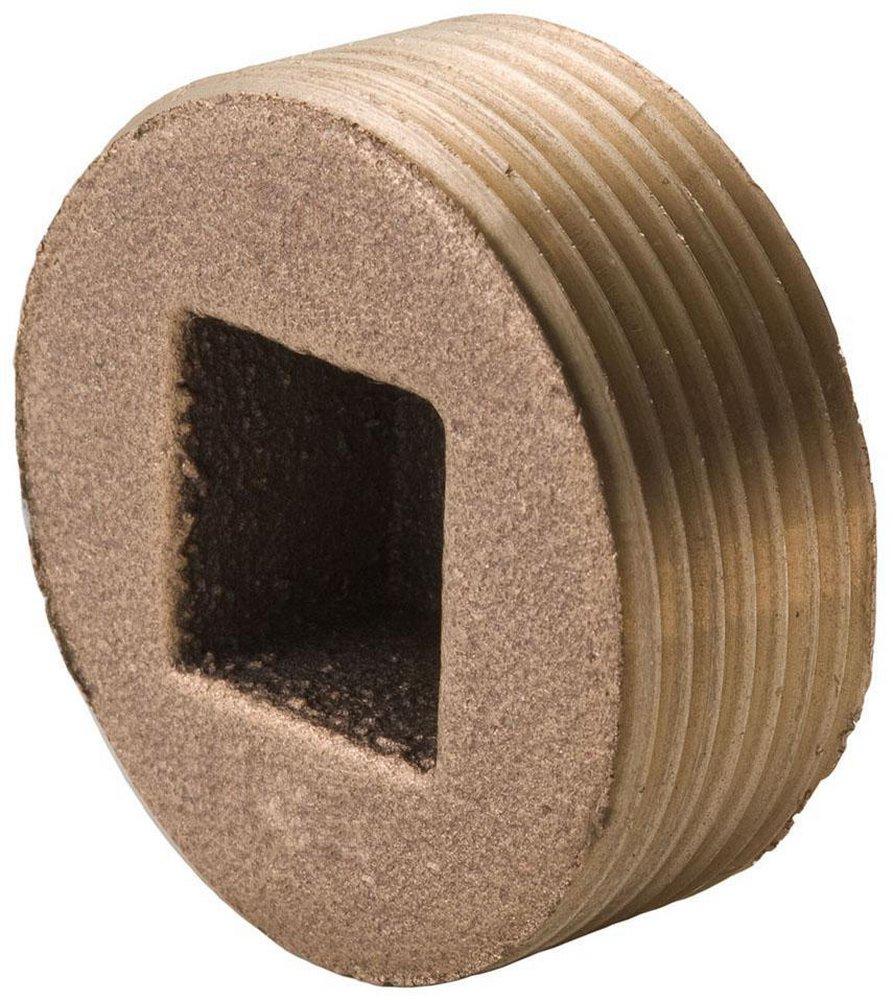 Male Threaded Brass Countersunk Plug 