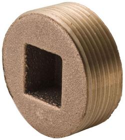 2-1/2 in. Male Threaded Brass Countersunk Plug
