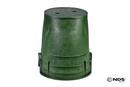 7 in. Round Valve Box with Sewer Cover