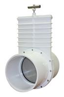 Plastic Full Port Slip Gate Valve 