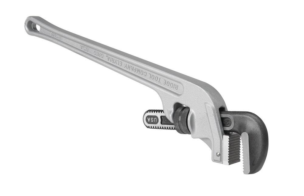 RIDGID 24 in. Aluminum End Pipe Wrench 