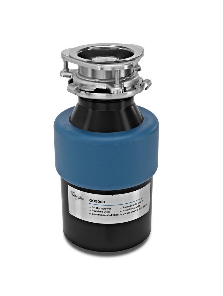 Whirlpool Stainless Steel Continuous Feed Garbage Disposal 