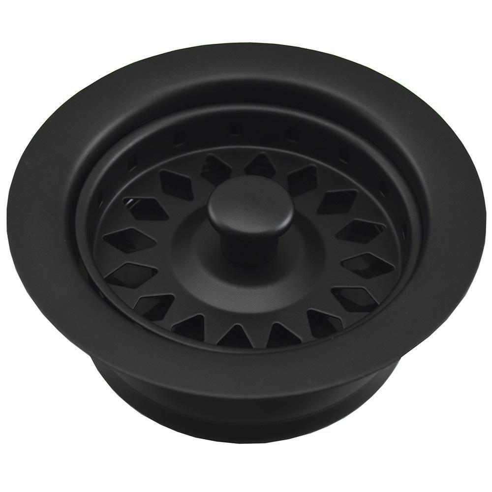 Jones Stephens Black Waste Disposer Assembly 
