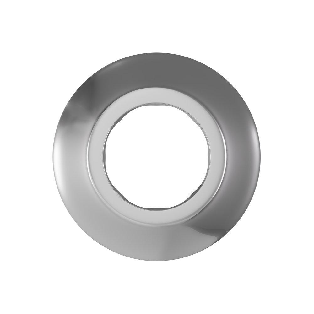 Jones Stephens Chrome Plated 1-1/4 in. Steel Bell Escutcheon 