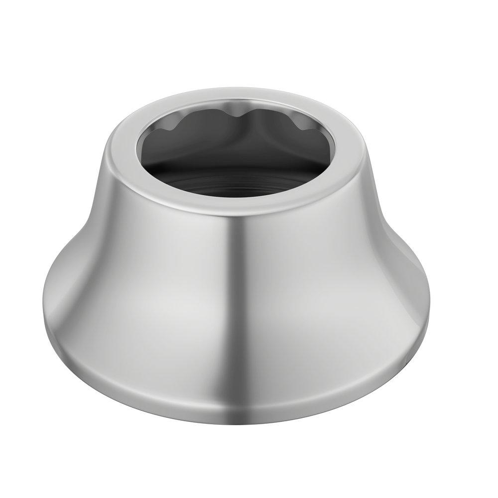Jones Stephens Chrome Plated 1-1/4 in. Steel Bell Escutcheon 