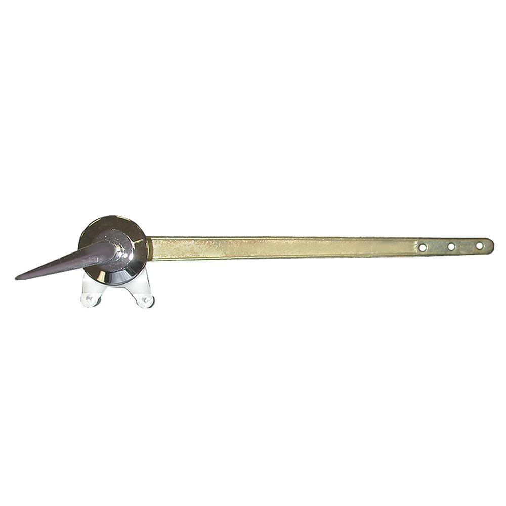 Chrome Plated Tank Trip Lever for Kohler&reg; 8 in. Cast Brass Arm with Metal Spud and Nut 